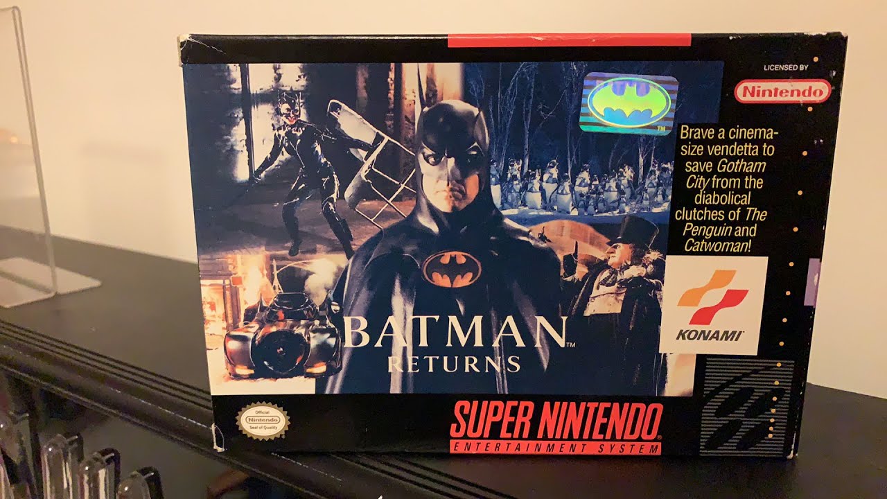 Batman returns Snes high score challenge