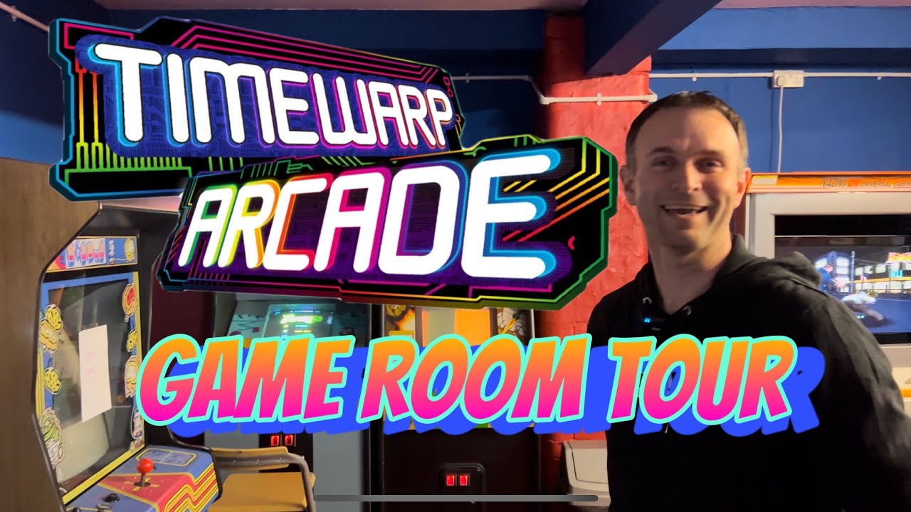 Game Room Tour #23 TimeWarp Arcade