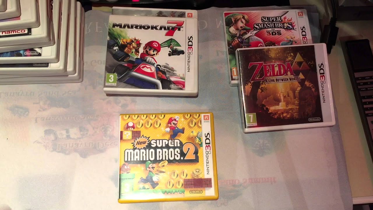 My Nintendo 3ds collection