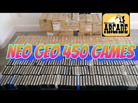 Neo Geo MVS Haul - 450 Games - Let’s Play Part 1